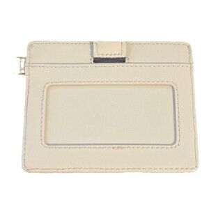 Andar The Denner Wallet Ivory New Missing Wristlet 3 3/16" L x 4" H x 5/32" W
